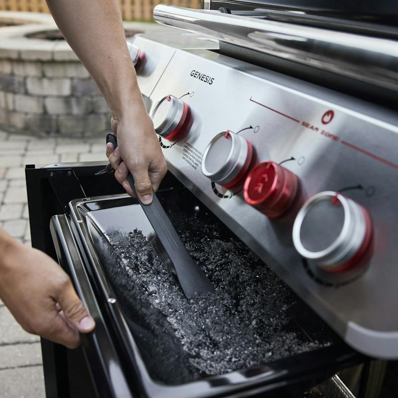Weber Genesis E-335 Series 3-Burner Natural Gas Grill with Side Burner & Sear Burner - Black, , hires