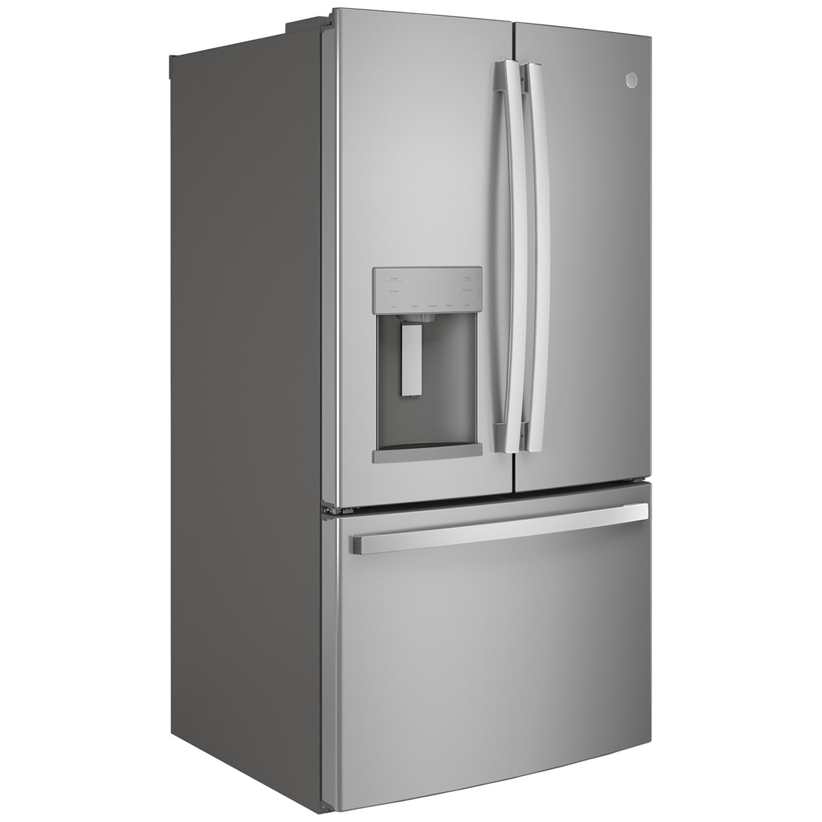 GE 36 in. 27.7 cu. ft. French Door Refrigerator with Ice & Water Dispenser - Fingerprint Resistant Stainless, Fingerprint Resistant Stainless, hires