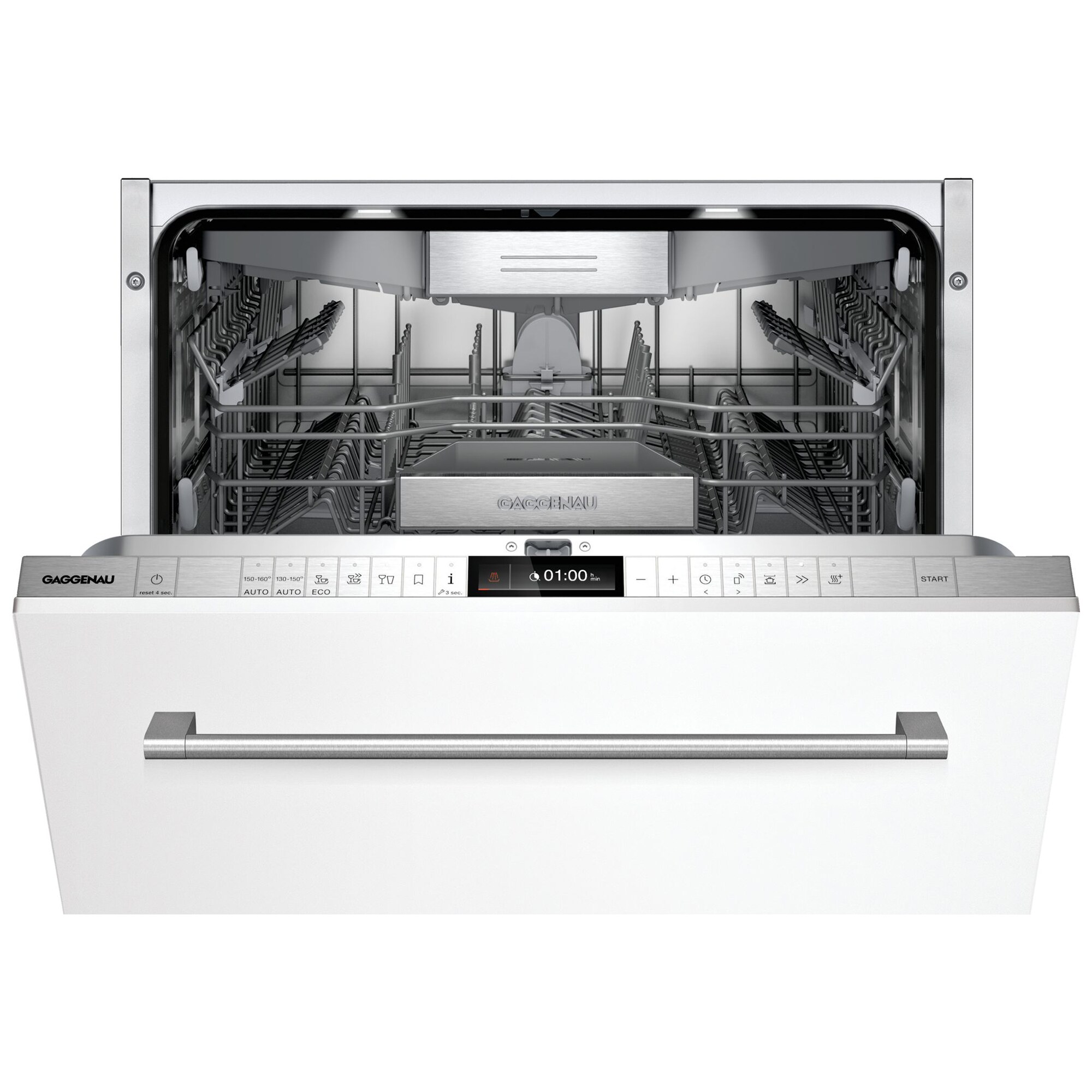 Gaggenau 200 Series 24 in. Top Control Smart Dishwasher with 42 dBa Sound Level & 3rd-Rack - Custom Panel Ready, , hires