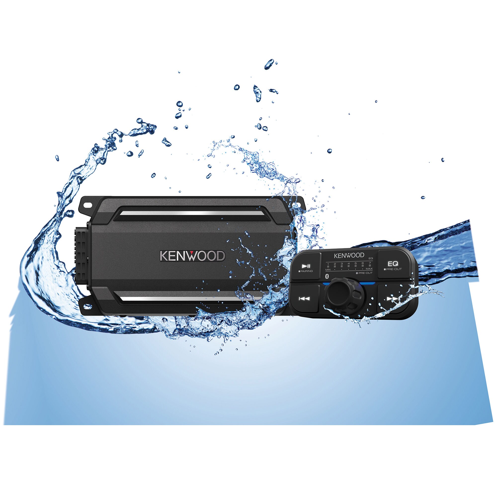 Kenwood Marine Bluetooth Digital Amplifier, , hires