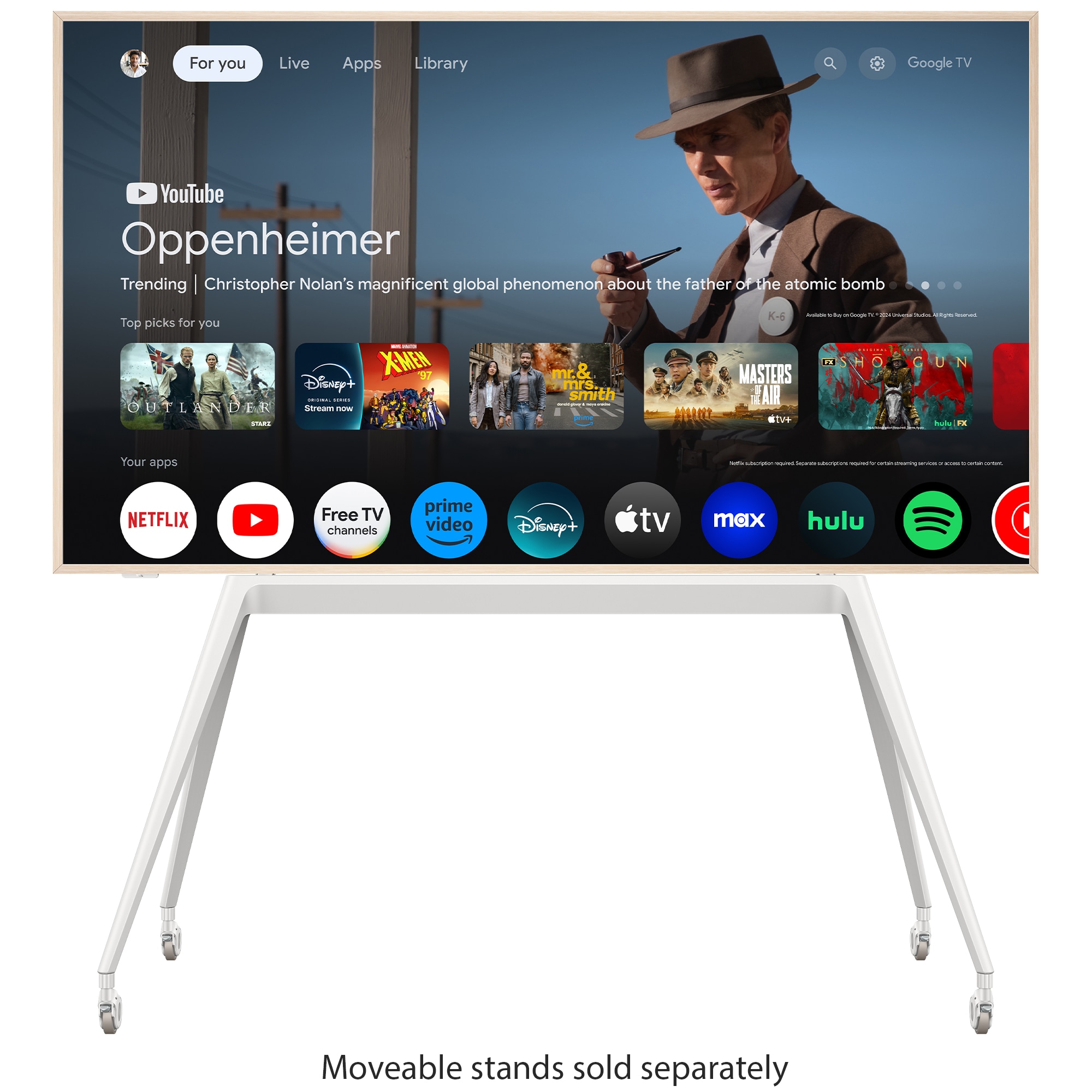 TCL - 65" Class NXTVISION Pro QLED 4K UHD Smart Google TV, , hires