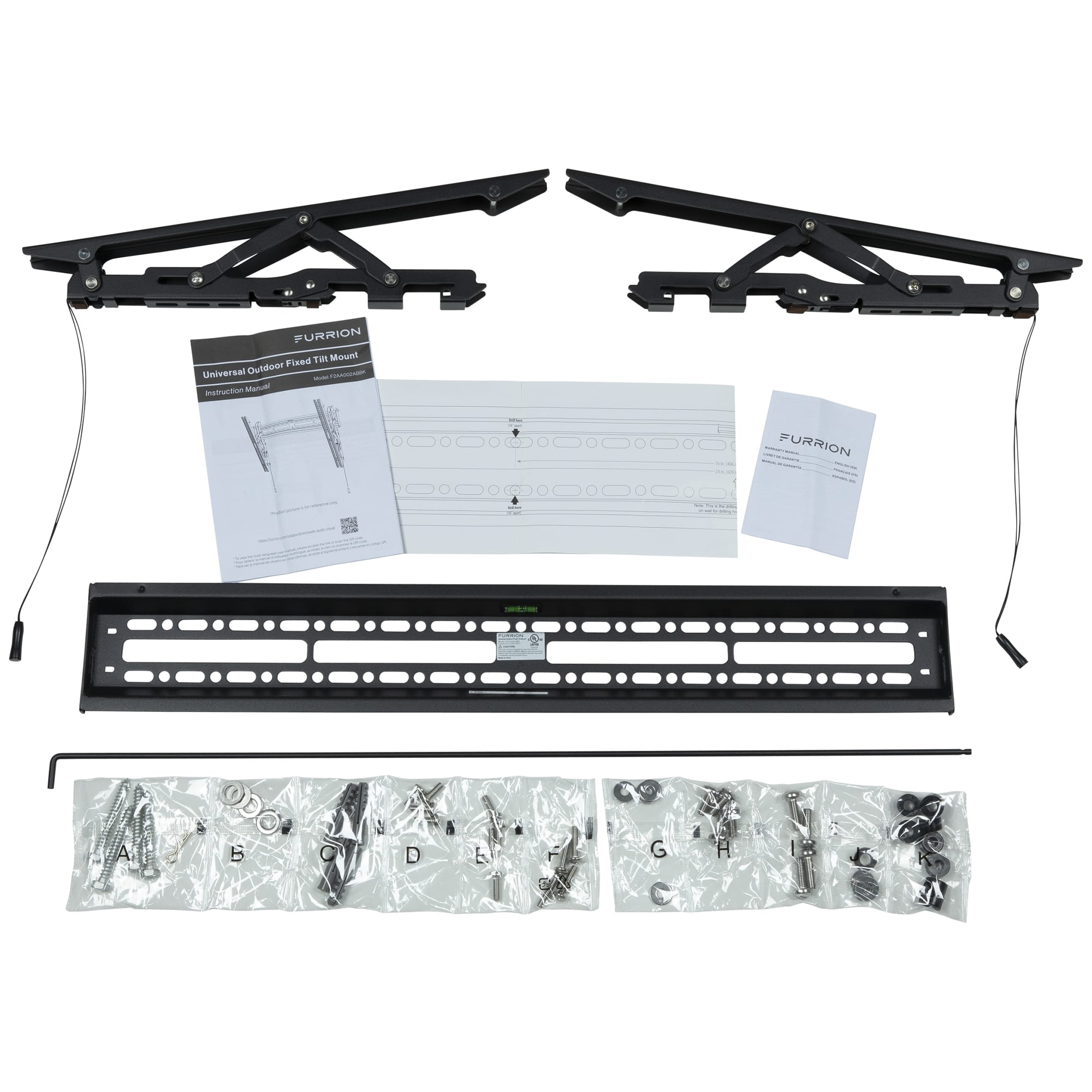 Furrion Outdoor TV Mount - Tilt (43"-65"), , hires