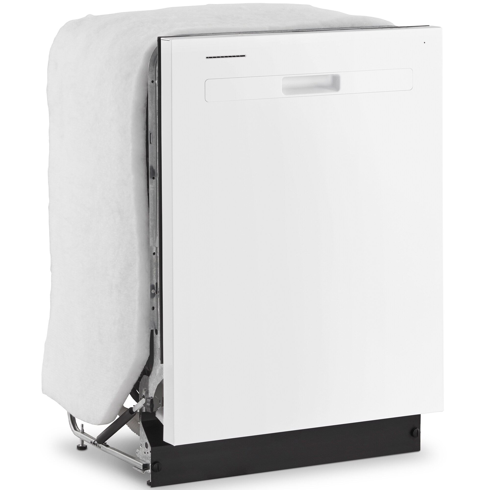 Whirlpool 24 in. Top Control Dishwasher with 55 dBa Sound Level & Pocket - White, White, hires