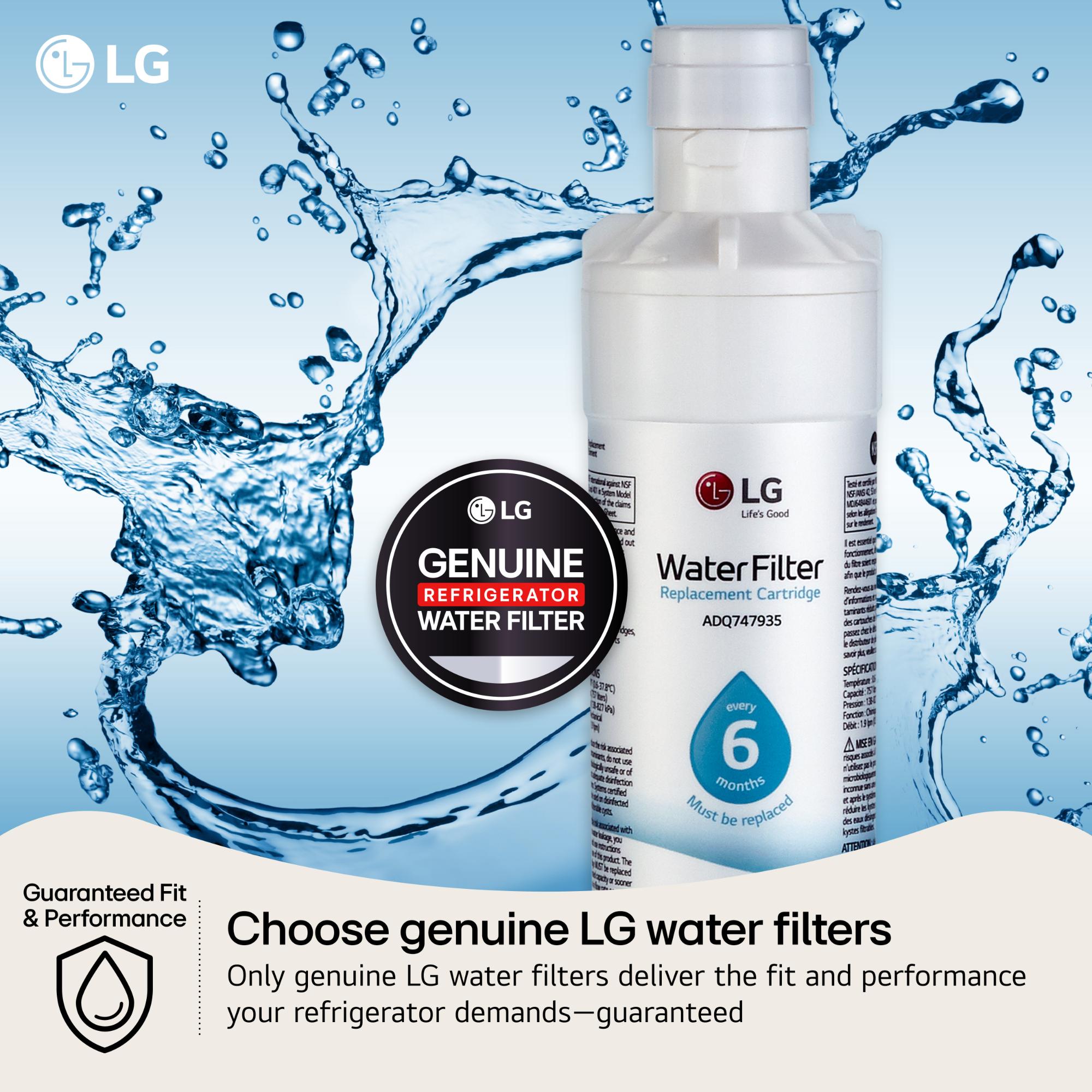 LG 6 Month / 200 Gallon Capacity Replacement Refrigerator Water Filter, , hires