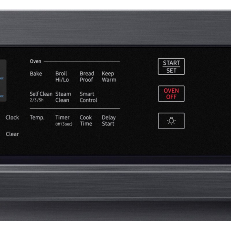 Samsung 30 in. 7 cu. ft. Smart Electric Microwave/Wall Oven Combo with Sensor Cooking - Black Stainless, Black Stainless, hires