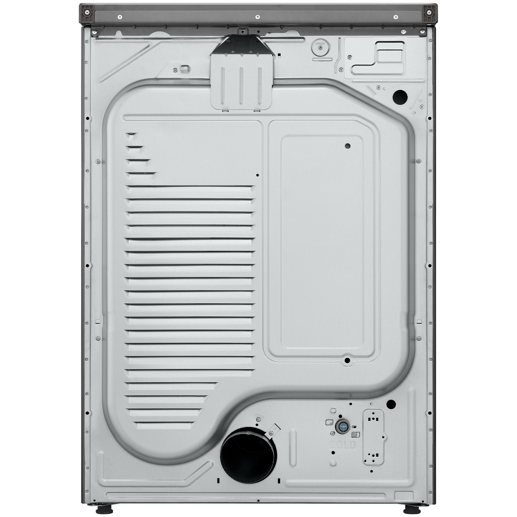 LG 27 in. 7.4 cu. ft. Smart Stackable Electric Dryer with AI Sensor Dry, Turbo Steam, Sanitize & Steam Cycle - Graphite Steel, Graphite Steel, hires