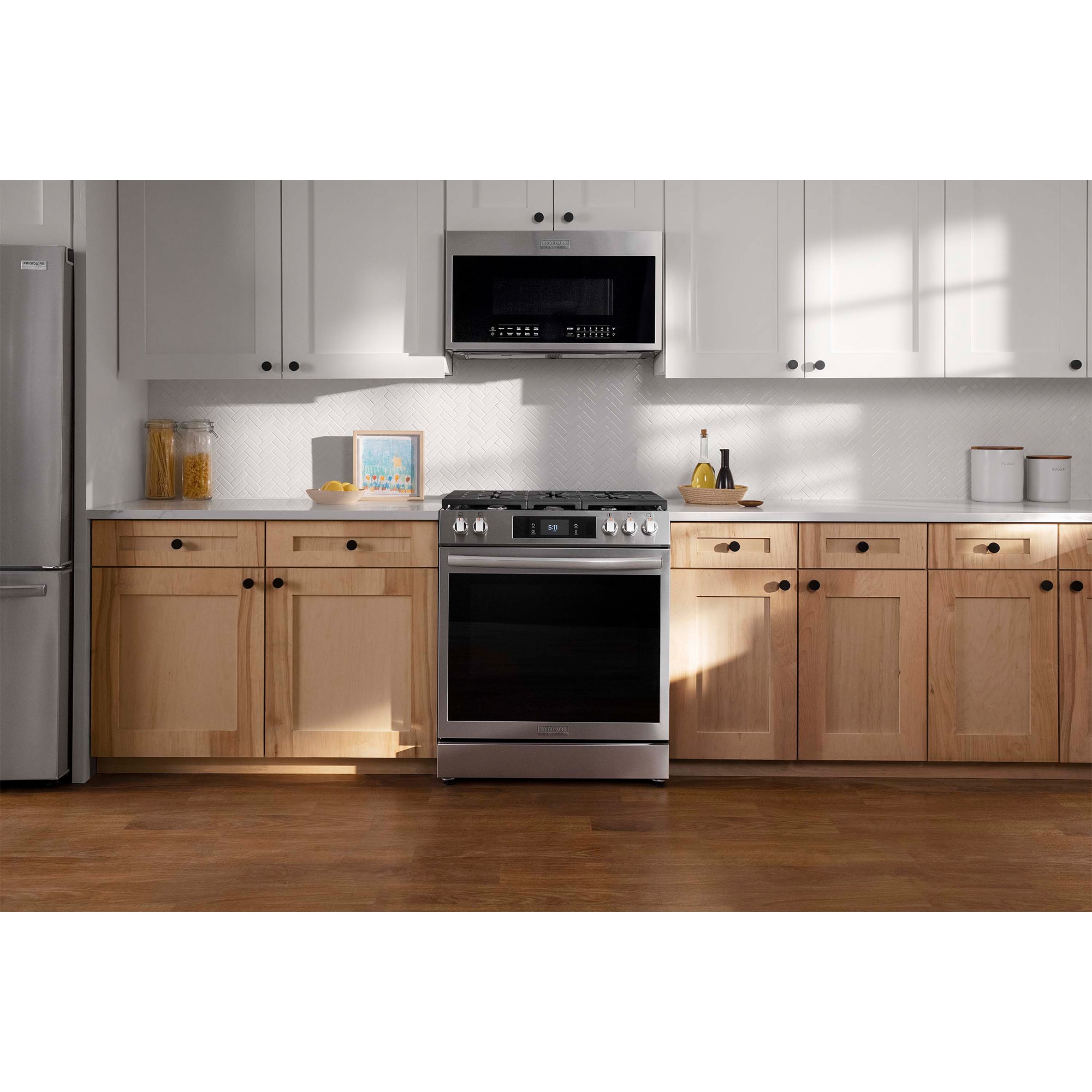 Frigidaire Gallery 30 in. 1.9 cu. ft. 1000W Over-the-Range Microwave with 400 CFM, Convection & Sensor Cooking - Stainless Steel, , hires