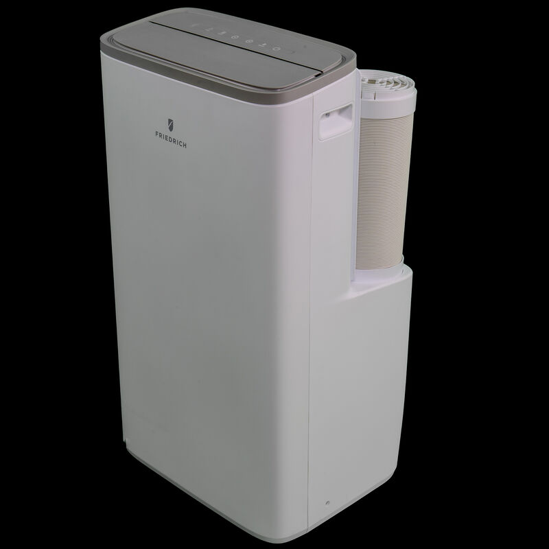 Friedrich ZoneAire Premier Series Dual-Hose 14,000 BTU 115V Smart Portable Air Conditioner with Heat Pump, 3 Fan Speeds, Remote Control - White, , hires