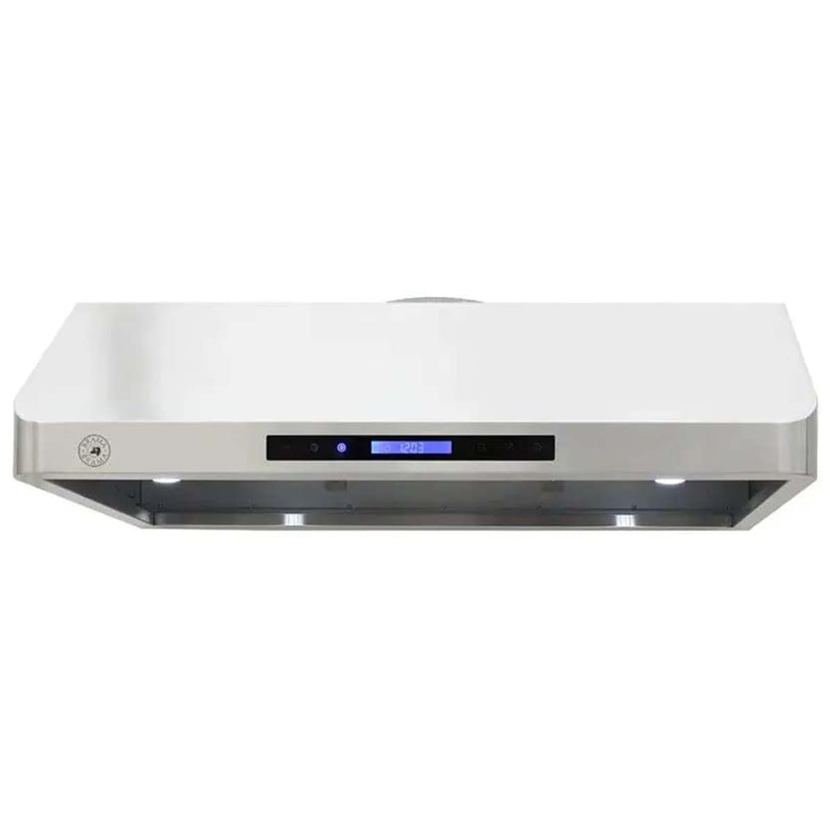 Brama 36 in. Standard Style Range Hood with 4 Speed Settings, 475 CFM & 2 LED Lights - Stainless Steel, , hires