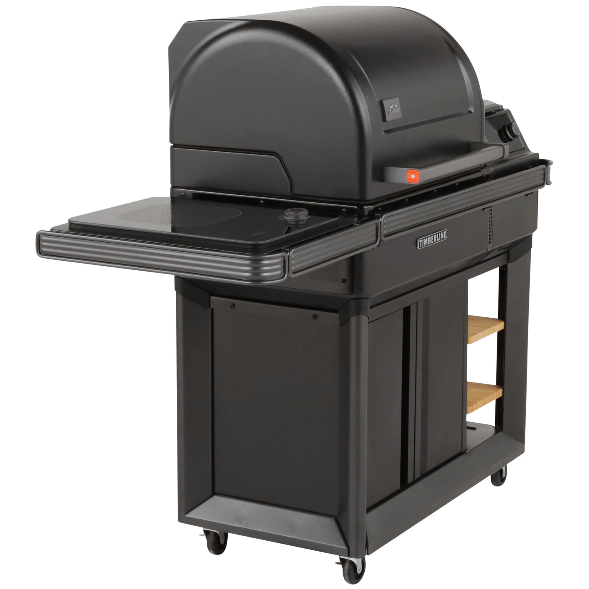 Traeger Timberline Wood Pellets Grill with Side Burner - Black, , hires