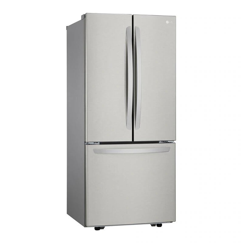 LG 30 in. 21.8 cu. ft. French Door Refrigerator with Ice Maker - Stainless Steel, Stainless Steel, hires