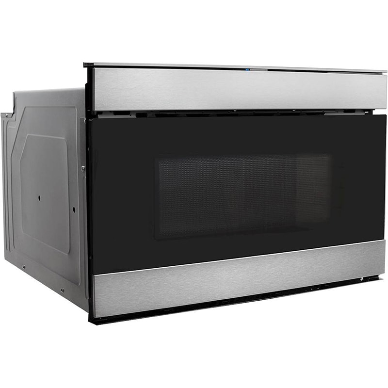 Sharp 24 in. 1.2 cu. ft. 950W Smart Drawer Microwave with Sensor Cooking - Stainless Steel, , hires