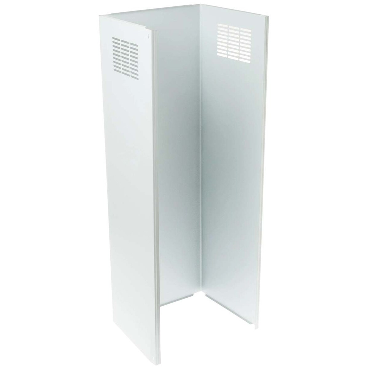 Cafe Range Hood 10" Duct Cover Matte White P.C. Richard & Son