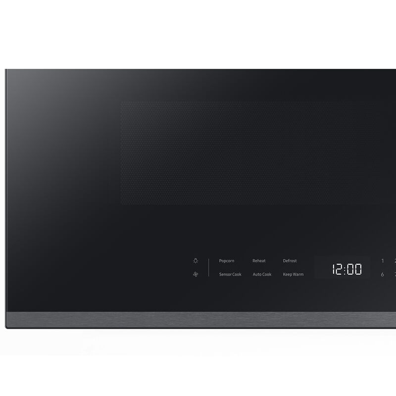 Samsung Bespoke 30 in. 2.1 cu. ft. 1000W Smart Over-the-Range Microwave with 400 CFM & Sensor Cooking - Stainless Steel, Stainless Steel, hires