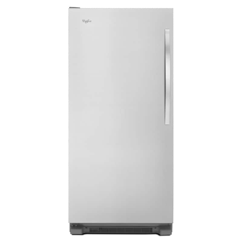 Whirlpool 30 in. 18.0 cu. ft. Upright Freezer with Adjustable Shelves - Monochromatic Stainless Steel, , hires