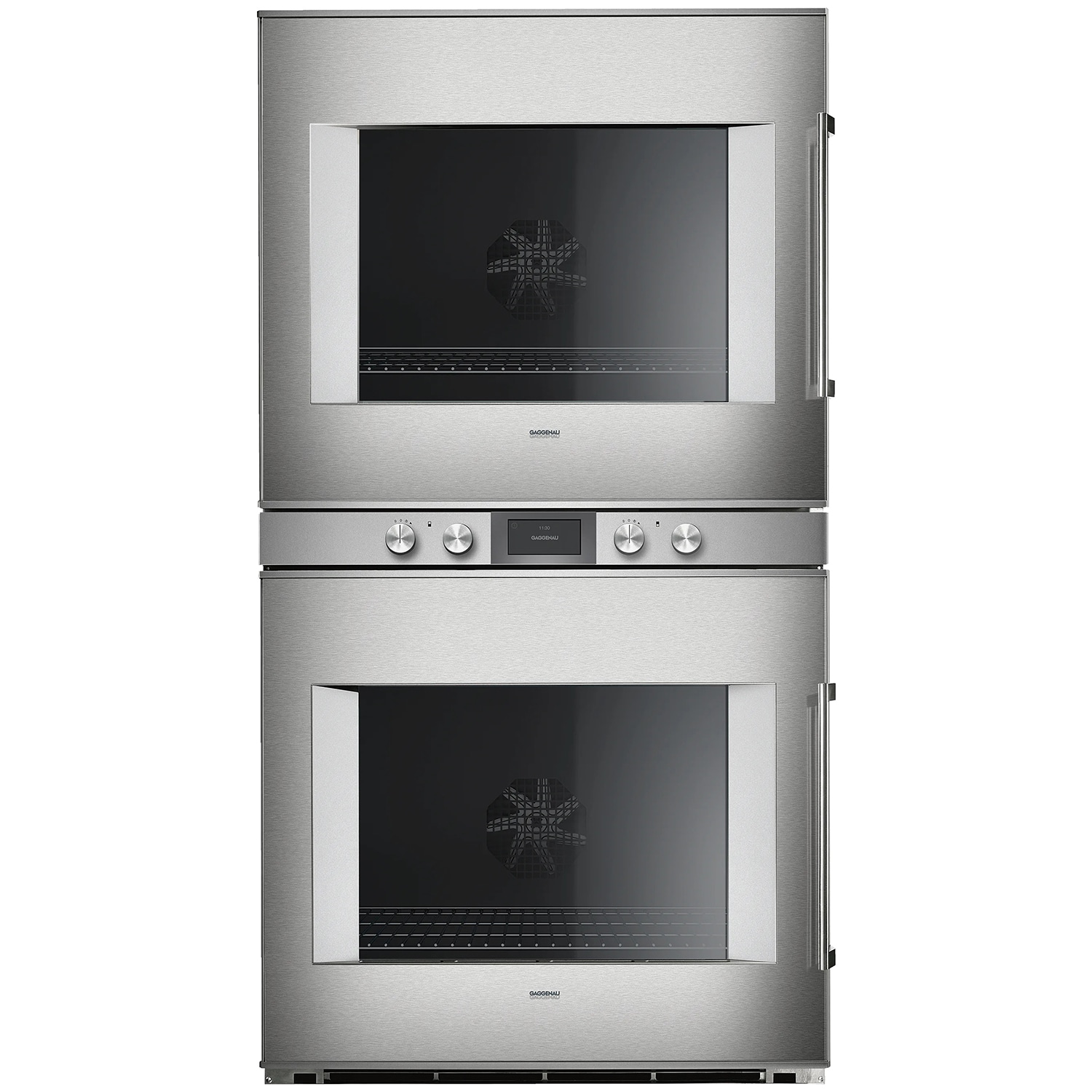 Gaggenau 400 Series 30 in. 9 cu. ft. Front Control Electric Double Wall Oven with Standard Convection - Stainless Steel, , hires