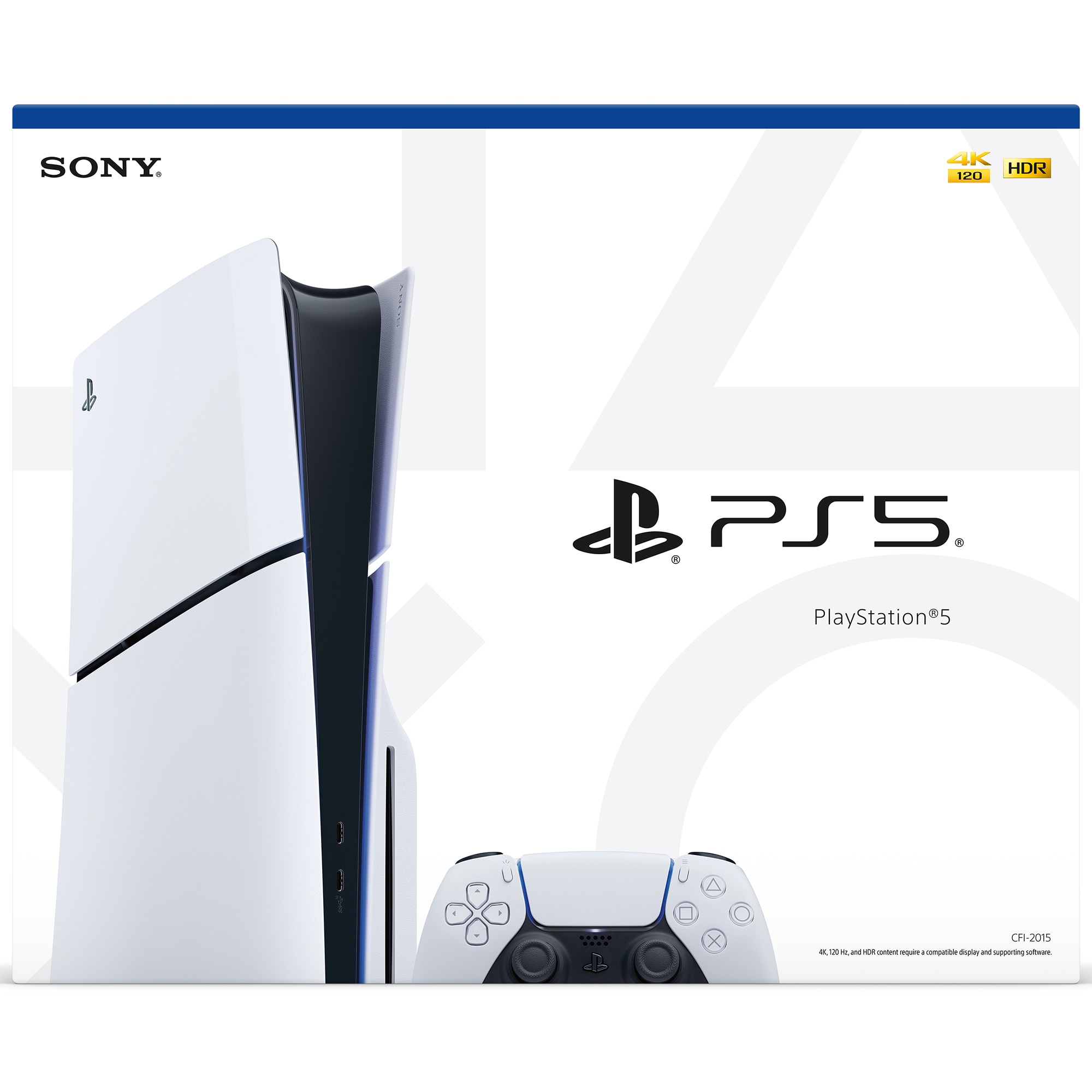 Sony - PlayStation 5 Slim Console (PS5) - White, , hires