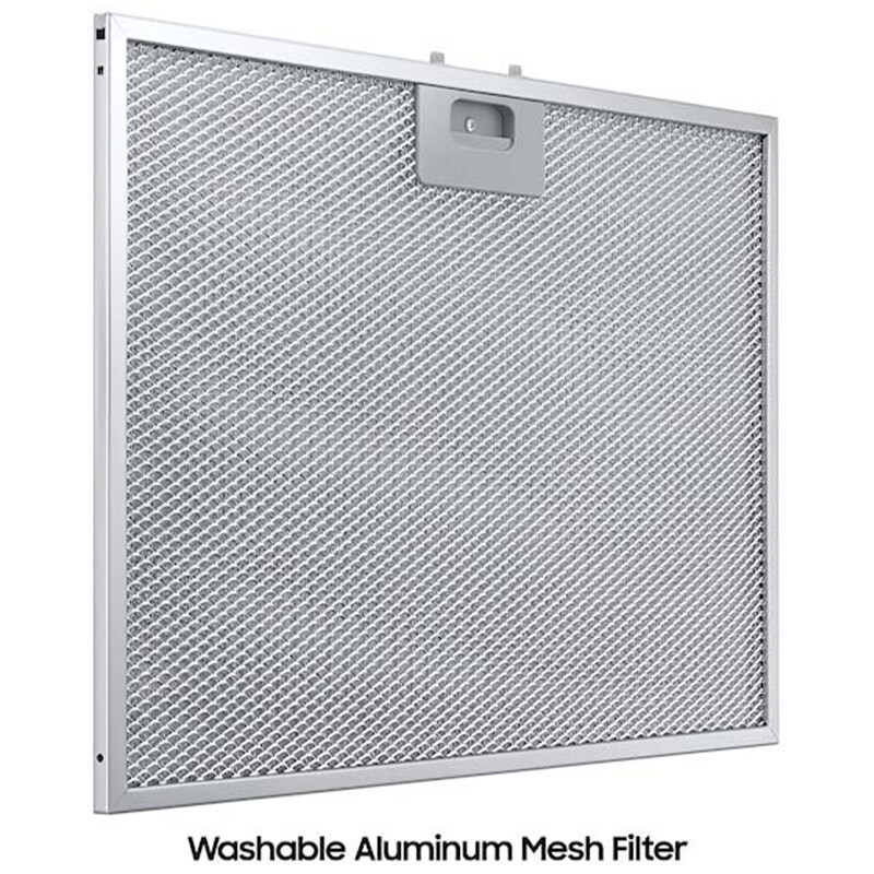 Samsung 30 in. Standard Style Range Hood with 2 Speed Settings, 200 CFM & 2 LED Lights - Stainless Steel, , hires