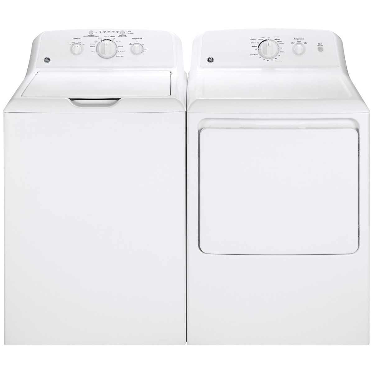GE 27 in. 6.2 cu. ft. Gas Dryer with Aluminized Alloy Drum - White, , hires