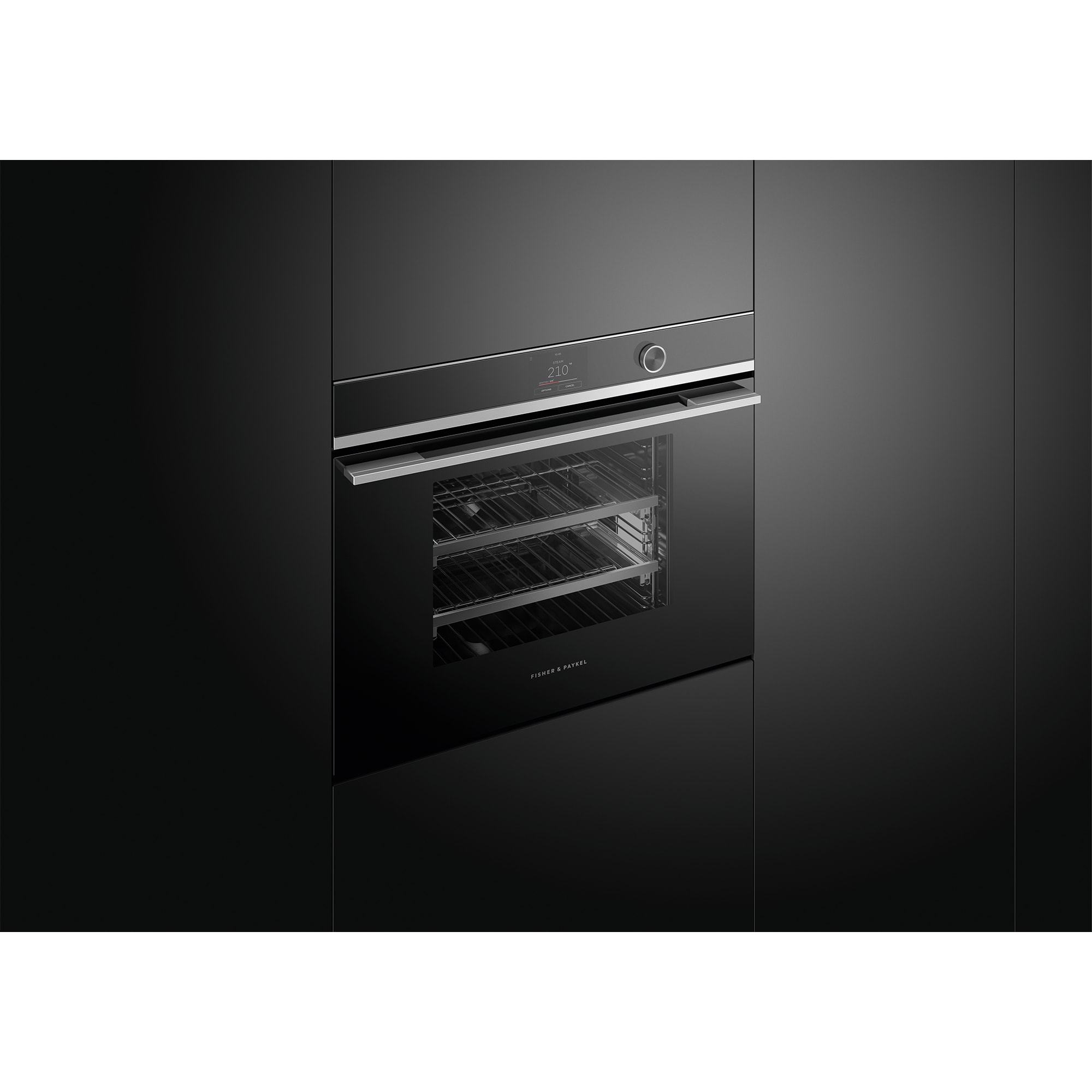 Fisher & Paykel Series 11 30 in. 3 cu. ft. Smart Steam Electric Single Wall Oven with True European Convection & Sensor Cooking - Stainless Steel, , hires