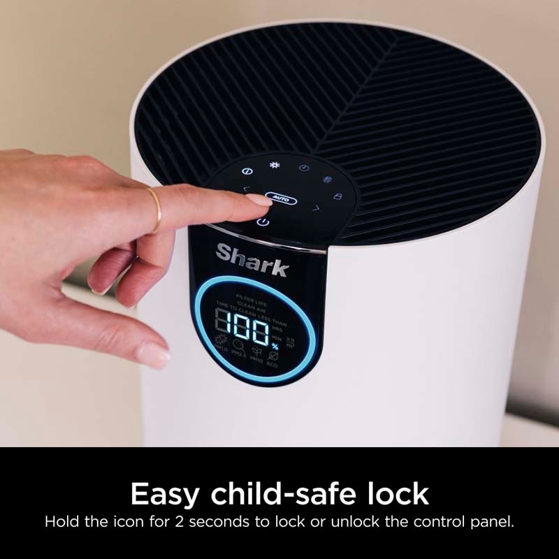 Shark Air Purifier with True HEPA - White, , hires