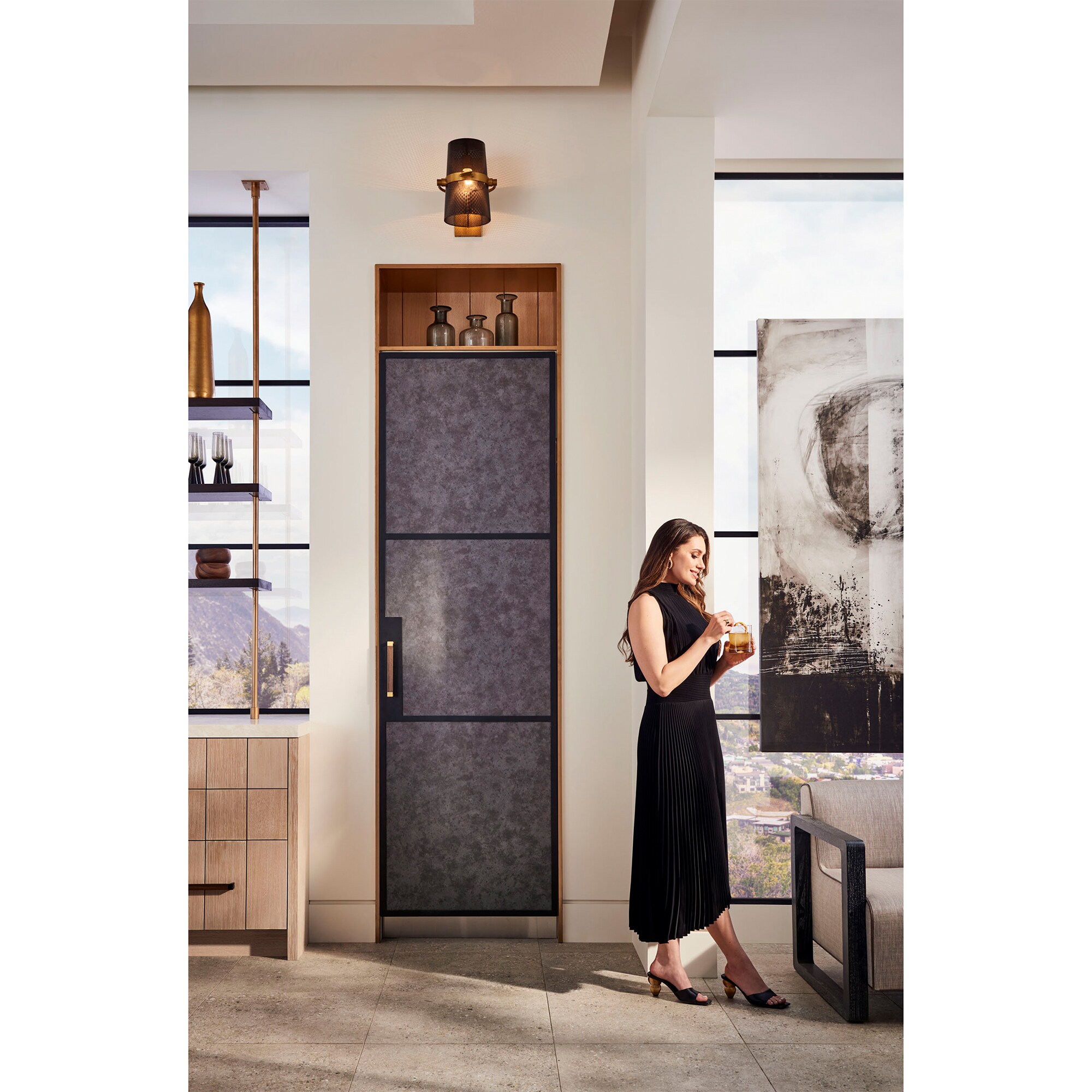 Monogram 30 in. Built-In 17.6 cu. ft. Smart Counter Depth Freezerless Refrigerator with Hands Free Auto-Fill Pitcher & Back-Lit Shelves - Custom Panel Ready, , hires