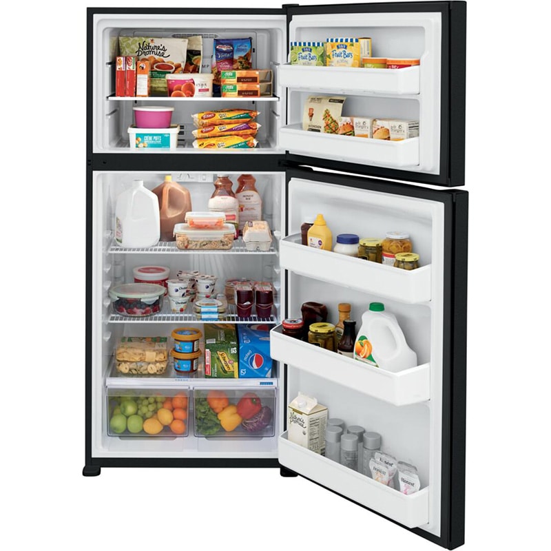 Frigidaire 30 in. 18.3 cu. ft. Garage Ready Top Freezer Refrigerator - Black, Black, hires