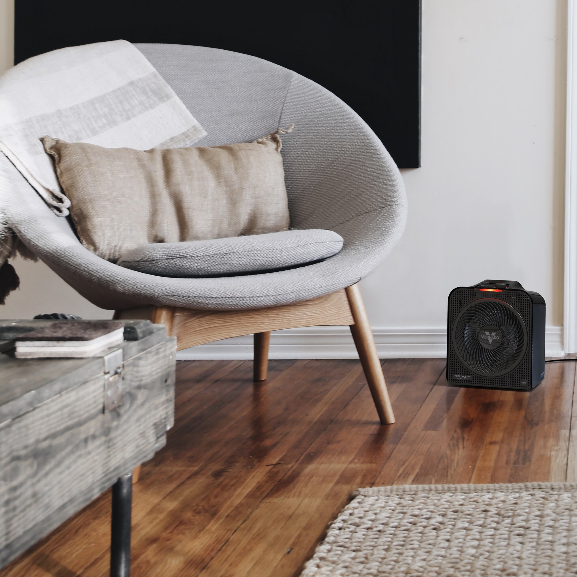 Vornado Electric Whole Room Heater with 3 Heat Settings & Overheat Shut Off - Black, , hires