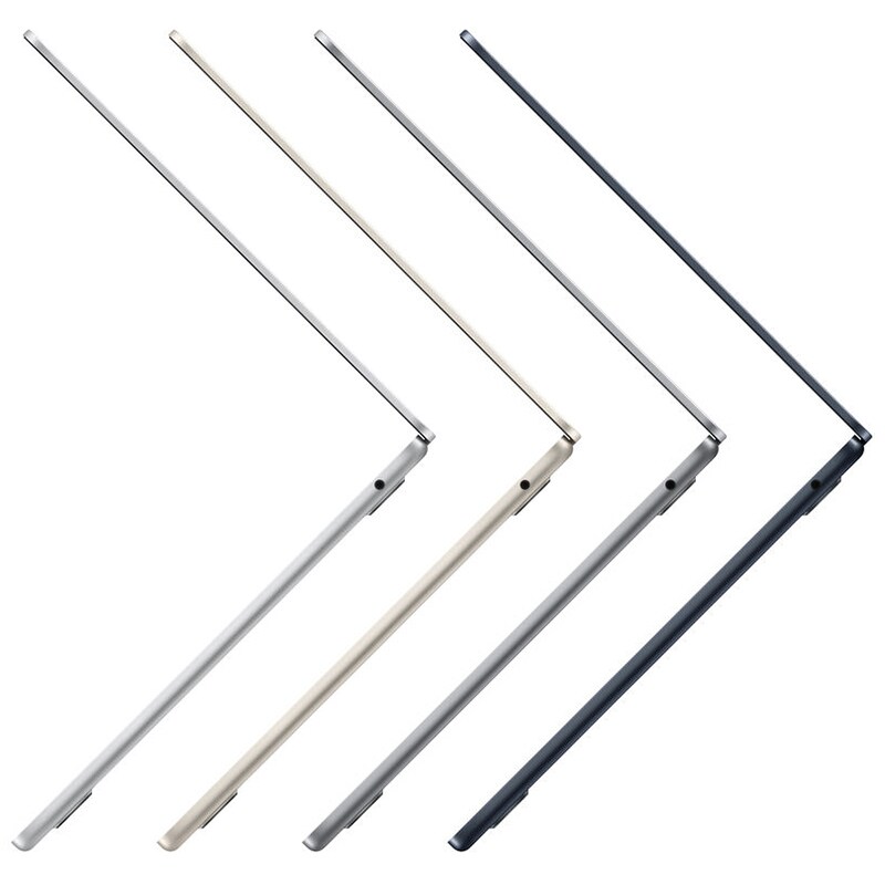 Apple MacBook Air (2022) 13 in. Notebook with Apple Intelligence, Apple M2 8-Core CPU, 10-Core GPU, 8 GB RAM, 512 GB SSD, up to 18 Hrs. of Battery Life & Mac OS - Silver, , hires