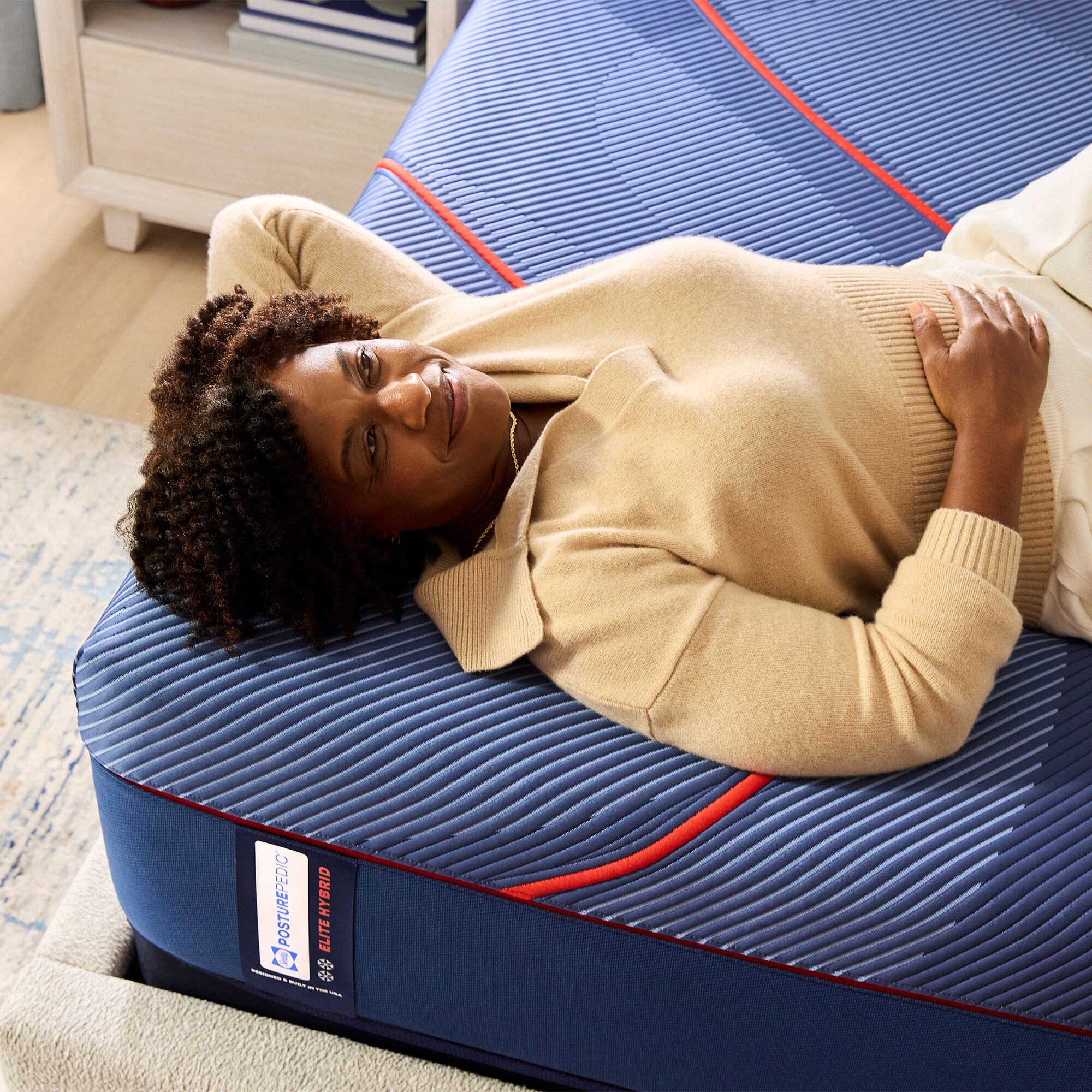 Sealy High Point II Posturepedic Elite Medium Hybrid Twin XL Size Mattress, , hires