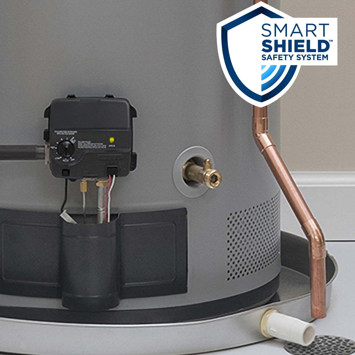 GE RealMax Platinum LP Gas 40 Gallon Tall Water Heater with 12-Year Parts Warranty, , hires
