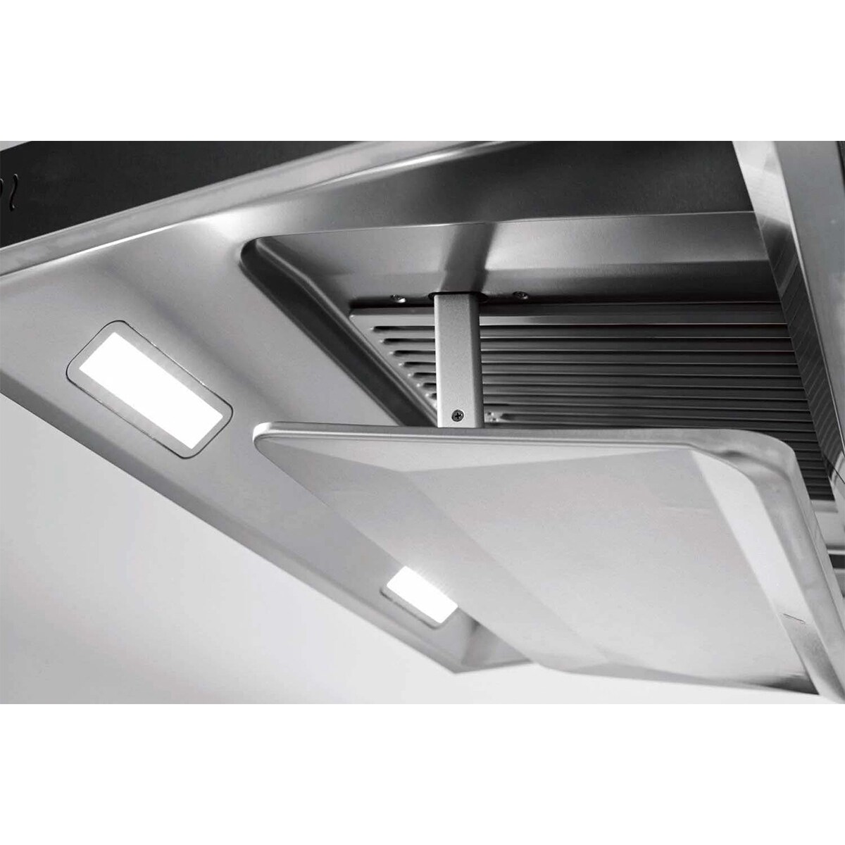 Fotile Perimeter Series 36 in. Ducted Chimney Style Range Hood with 1100 CFM, 4 Fan Speeds & 2 LED Lights - Stainless Steel, , hires