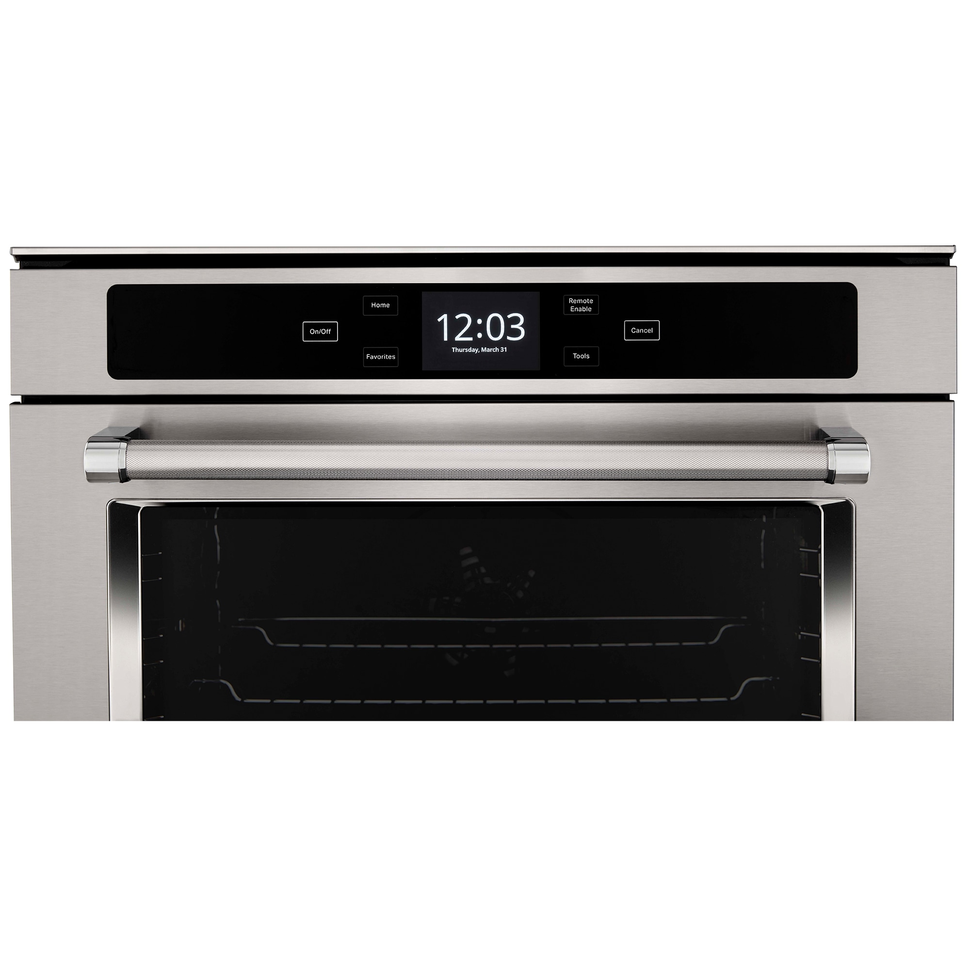 KitchenAid 24 in. 2.6 cu. ft. Smart Electric Single Wall Oven with True European Convection - Fingerprint Resistant Stainless Steel, , hires