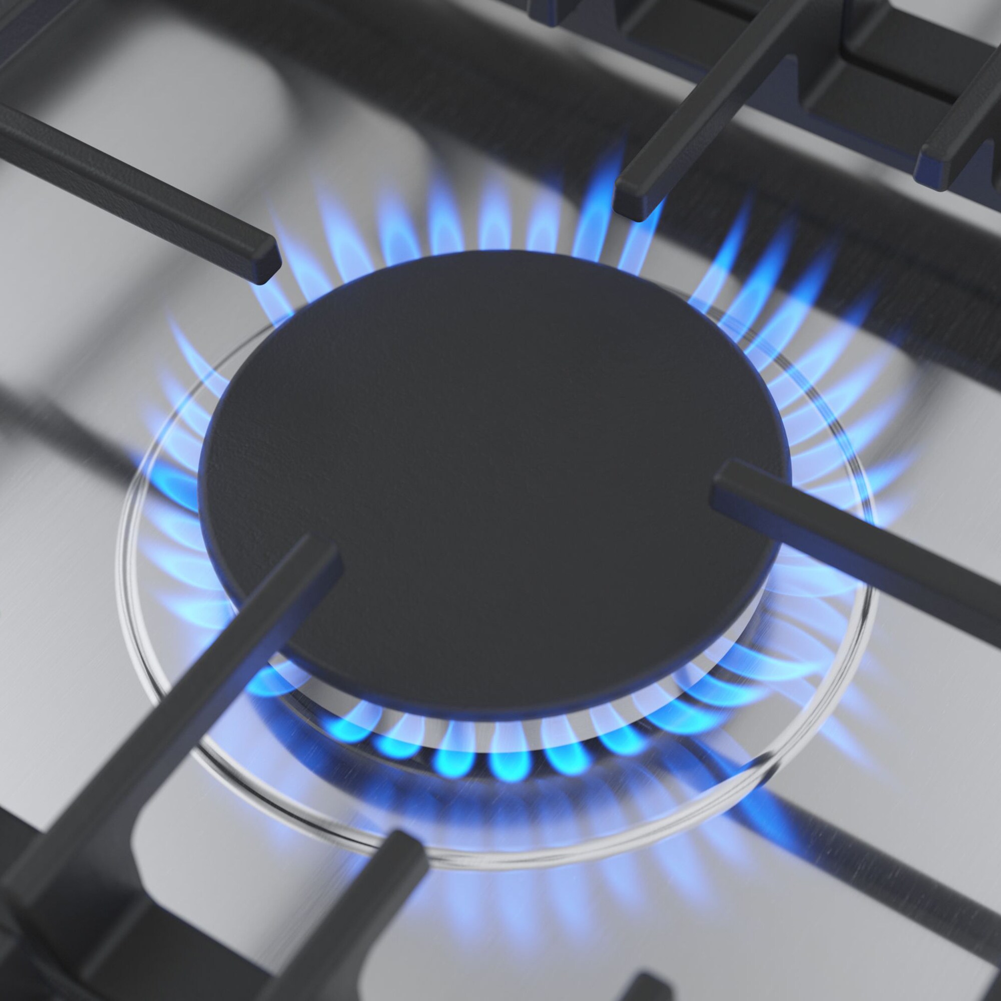 Bosch 500 Series 36 in. 5-Burner Natural Gas Cooktop with Simmer Burner & Power Burner - Stainless Steel, , hires