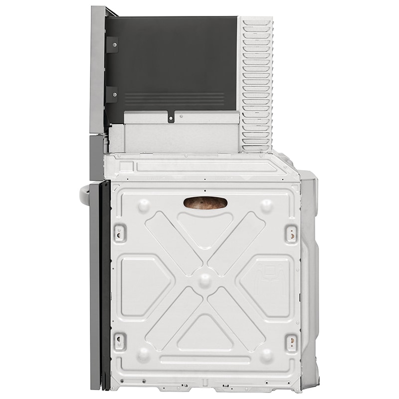 Frigidaire 30 in. 6.9 cu. ft. Electric Microwave/Wall Oven Combo with Standard Convection & Sensor Cooking - Black Stainless, Black Stainless, hires