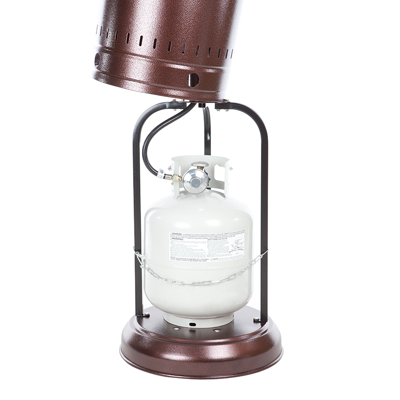 Fire Sense 46,000BTU Aged Chestnut Finish Patio Heater P.C. Richard & Son