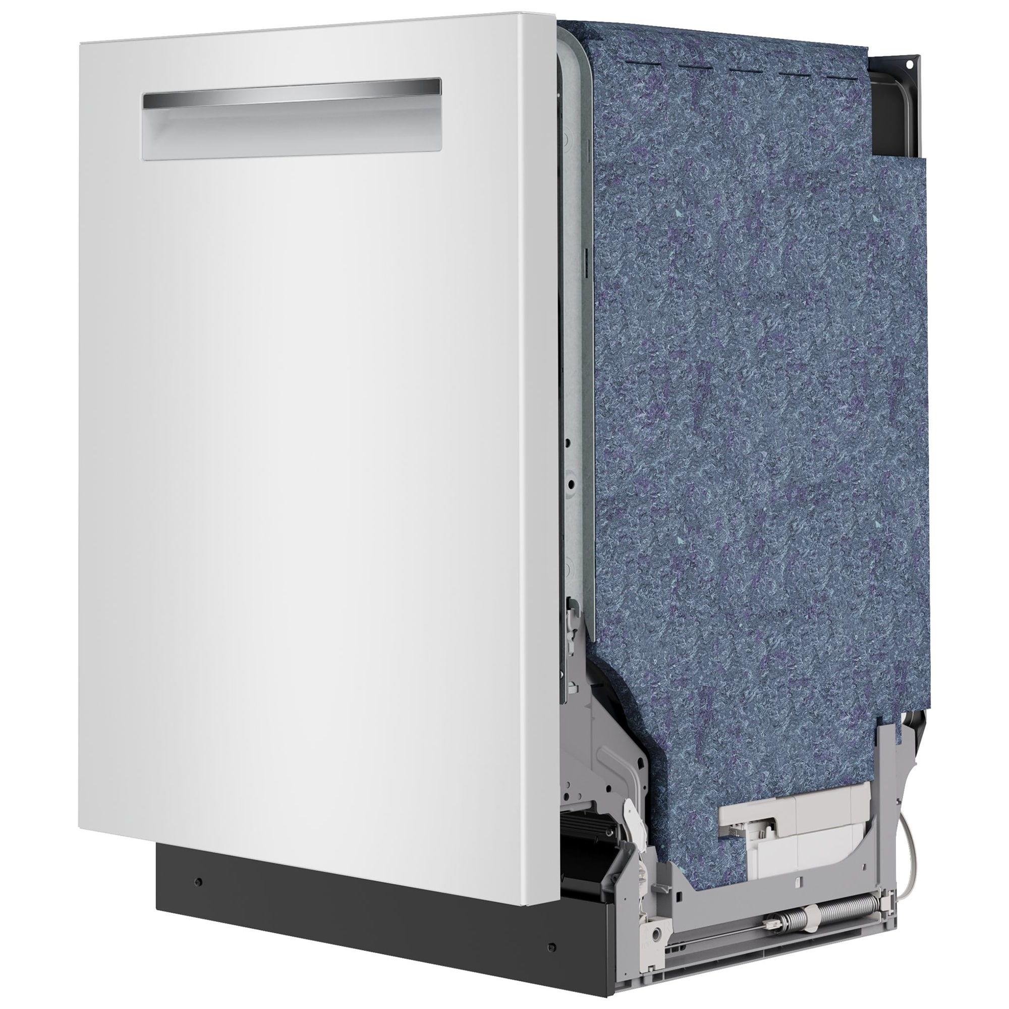 Bosch 500 Series 24 in. Top Control Smart Dishwasher with 44 dBA Sound Level, 3rd Rack, AutoAir & Pocket Handle - White, , hires