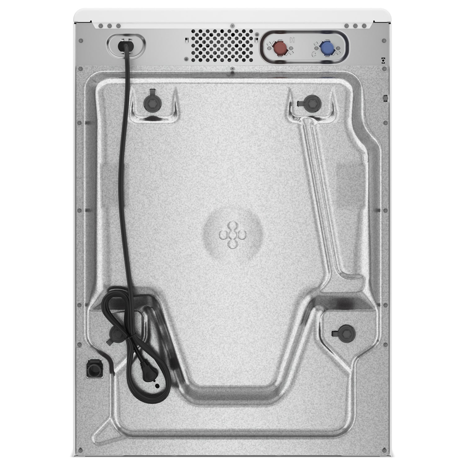 Whirlpool 27 in. 5.0 cu. ft. Smart Stackable Front Load Washer with FreshFlow Vent System, Sanitize & Steam Cycle - White, White, hires