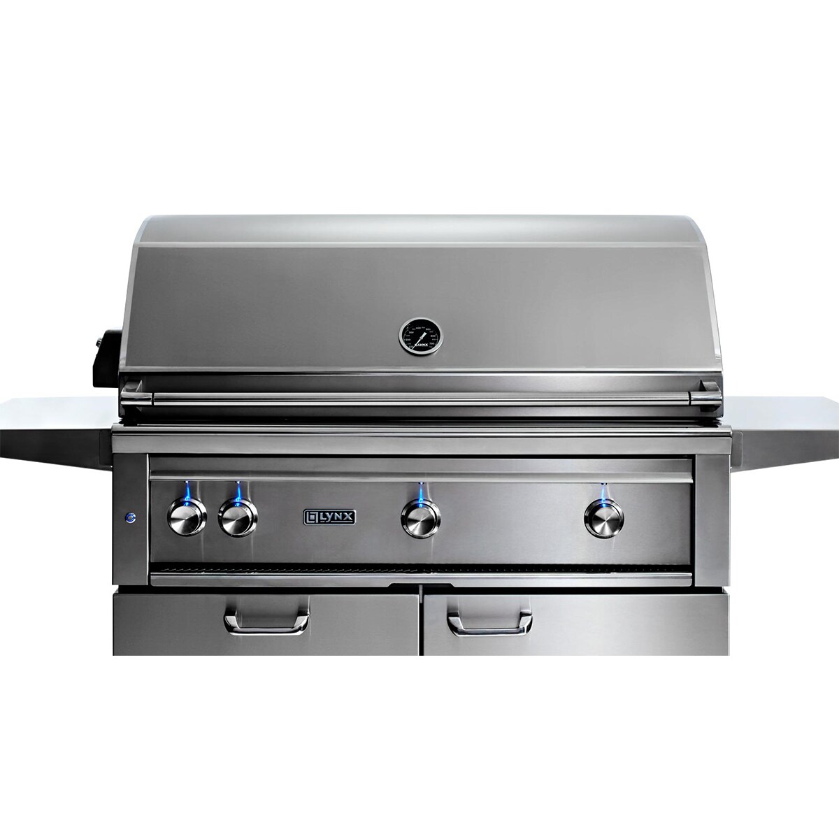 Lynx Professional 42 in. 3-Burner Natural Gas Grill with Rotisserie & Smoker Box - Stainless Steel, , hires