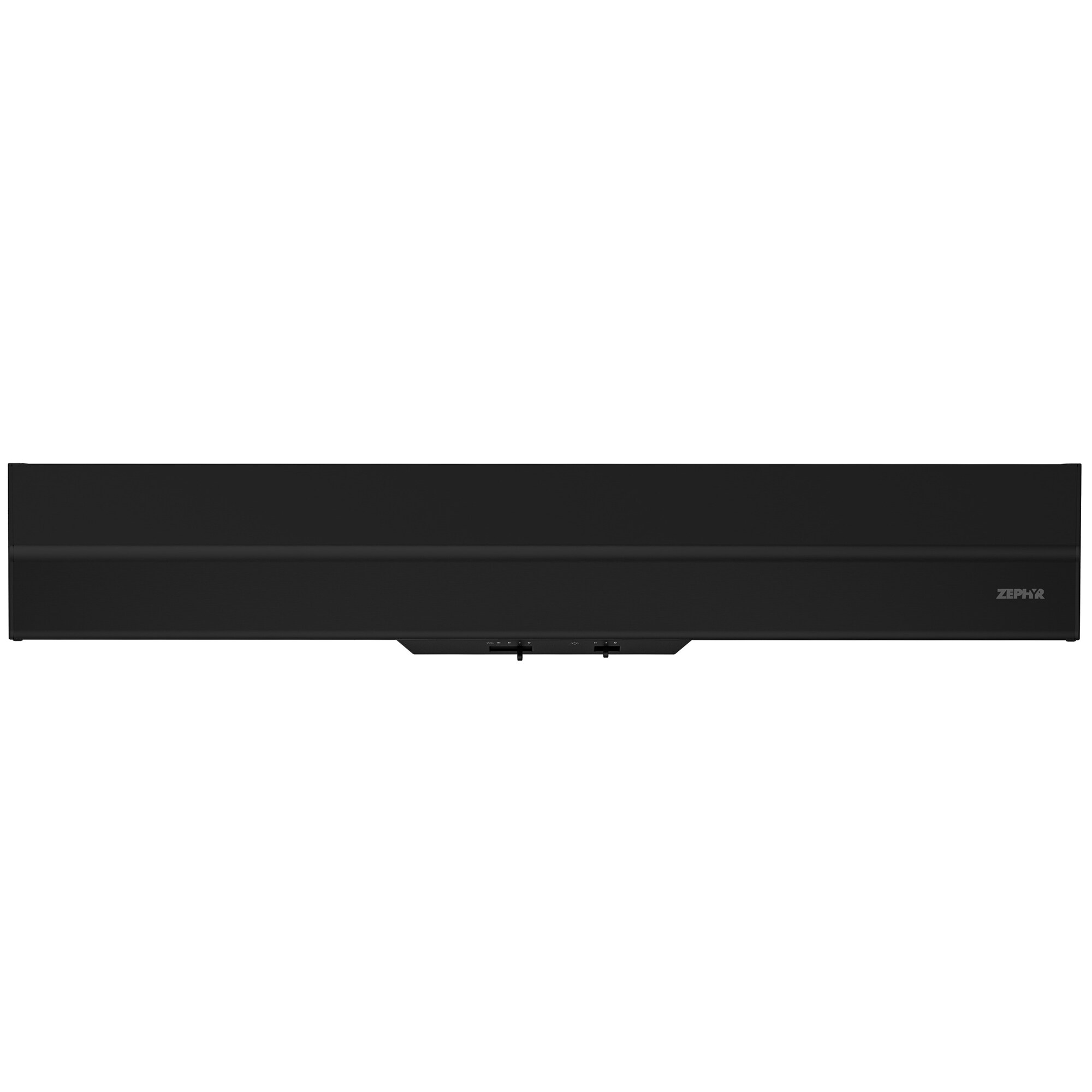 Zephyr Core Collection Breeze I Series 36" Standard Style Range Hood with 3 Speed Settings, 250 CFM, Convertible Venting & 2 LED Lights - Black (AK1136BB)