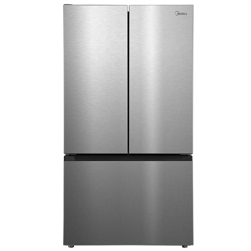 Midea 36 in. 31.7 cu. ft. Smart Garage-Ready French Door Refrigerator with Internal Water Dispenser - Stainless Steel, , hires
