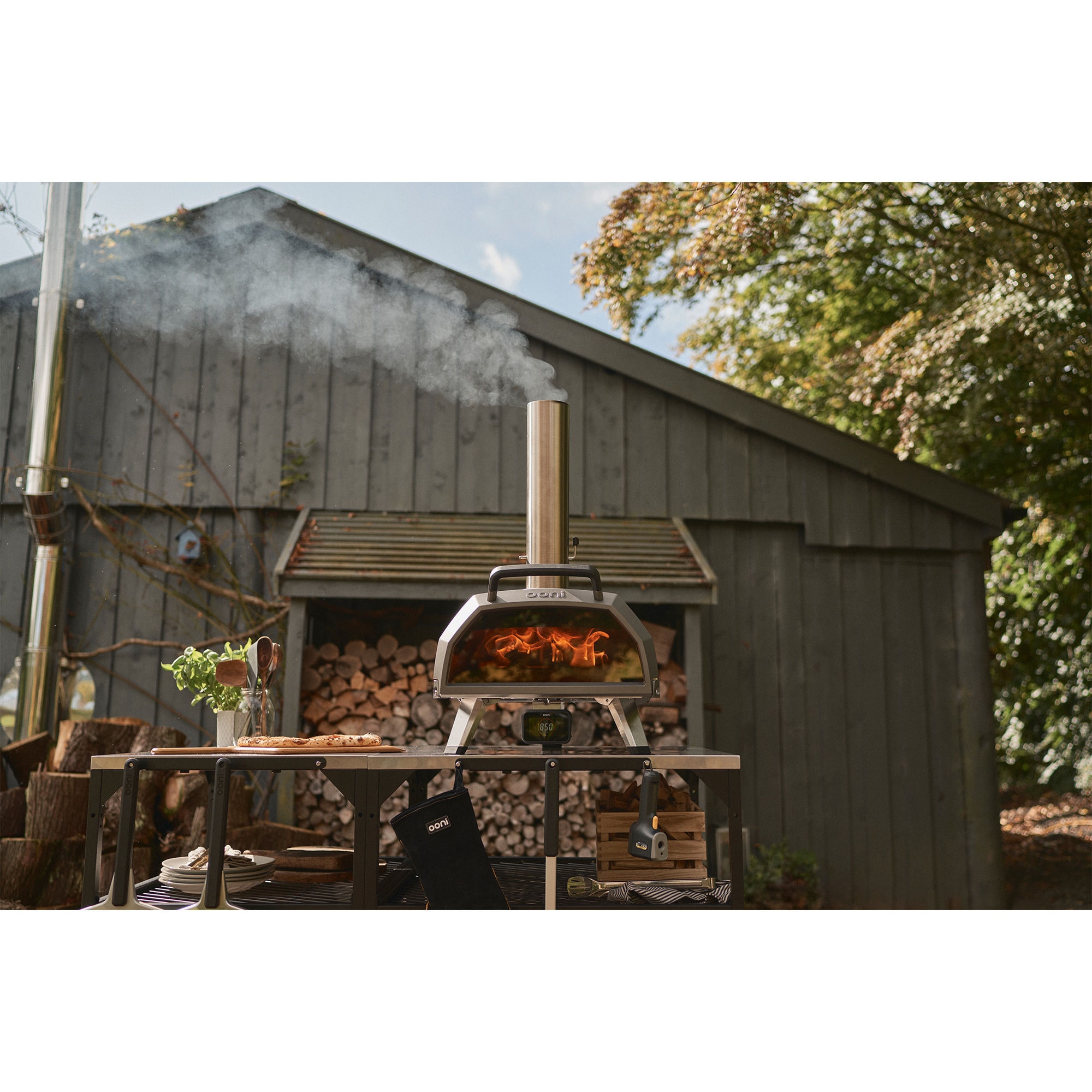 Ooni Karu 2 Pro 16 in. Multi-Fuel Outdoor Pizza Oven - Black, , hires