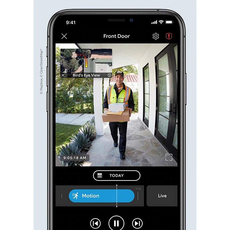 Ring - Wired Doorbell Pro - Satin Nickel, , hires
