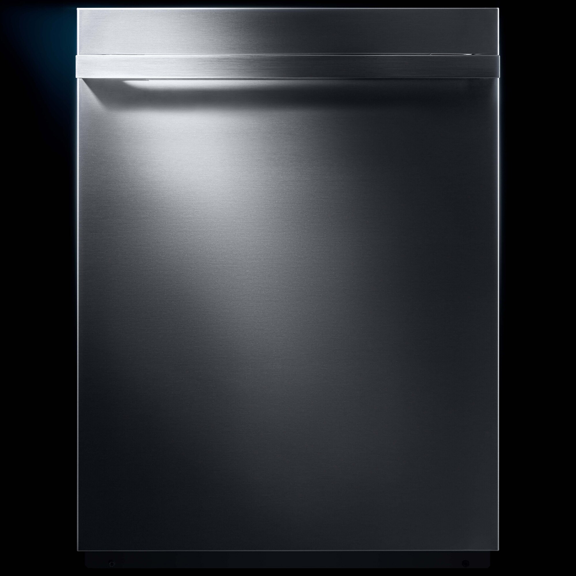JennAir Noir 24 in. Top Control Flush-Mount Dishwasher with 38 dBa Sound Level & 3rd-Rack - Stainless Steel, , hires