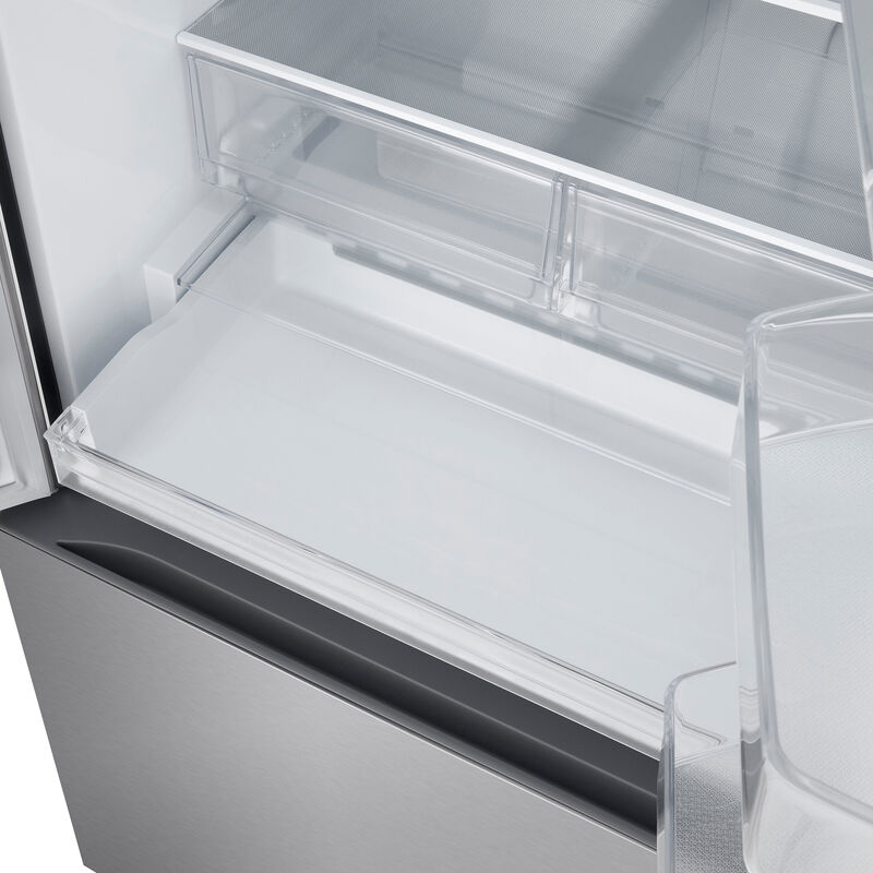 LG 33 in. 24.5 cu. ft. Smart French Door Refrigerator with Ice & Water Dispenser - PrintProof Stainless Steel, PrintProof Stainless Steel, hires