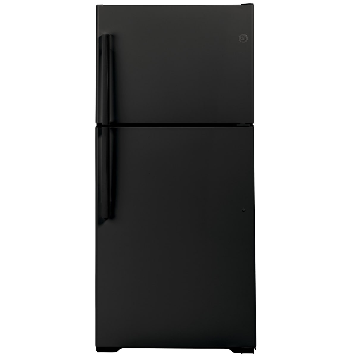 GE 30 in. 19.2 cu. ft. Garage Ready Top Freezer Refrigerator - Black, Black, hires