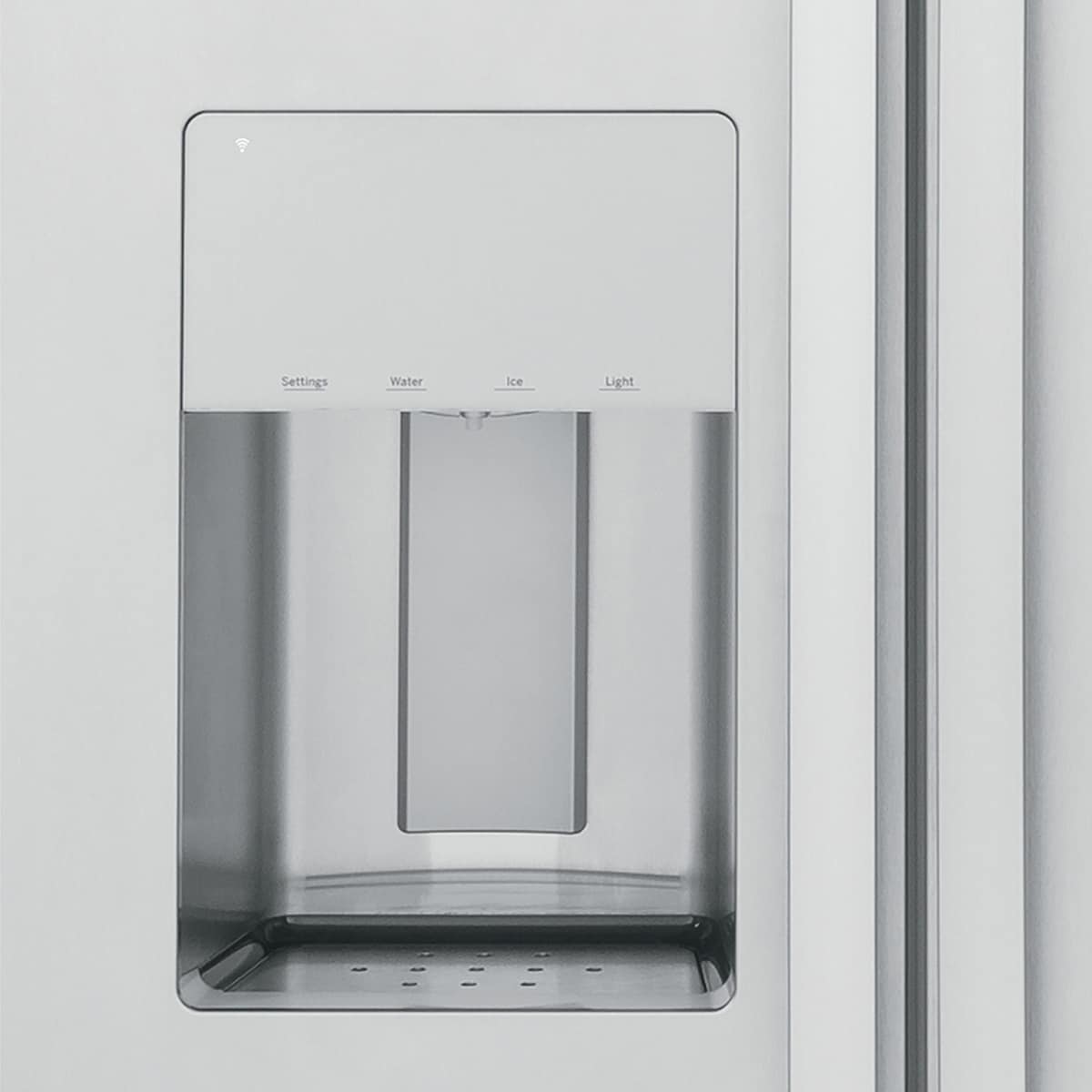 GE Profile 42 in. 24.5 cu. ft. Built-In Smart Counter Depth Side by Side Refrigerator with Ice & Water Dispenser - Stainless Steel, , hires