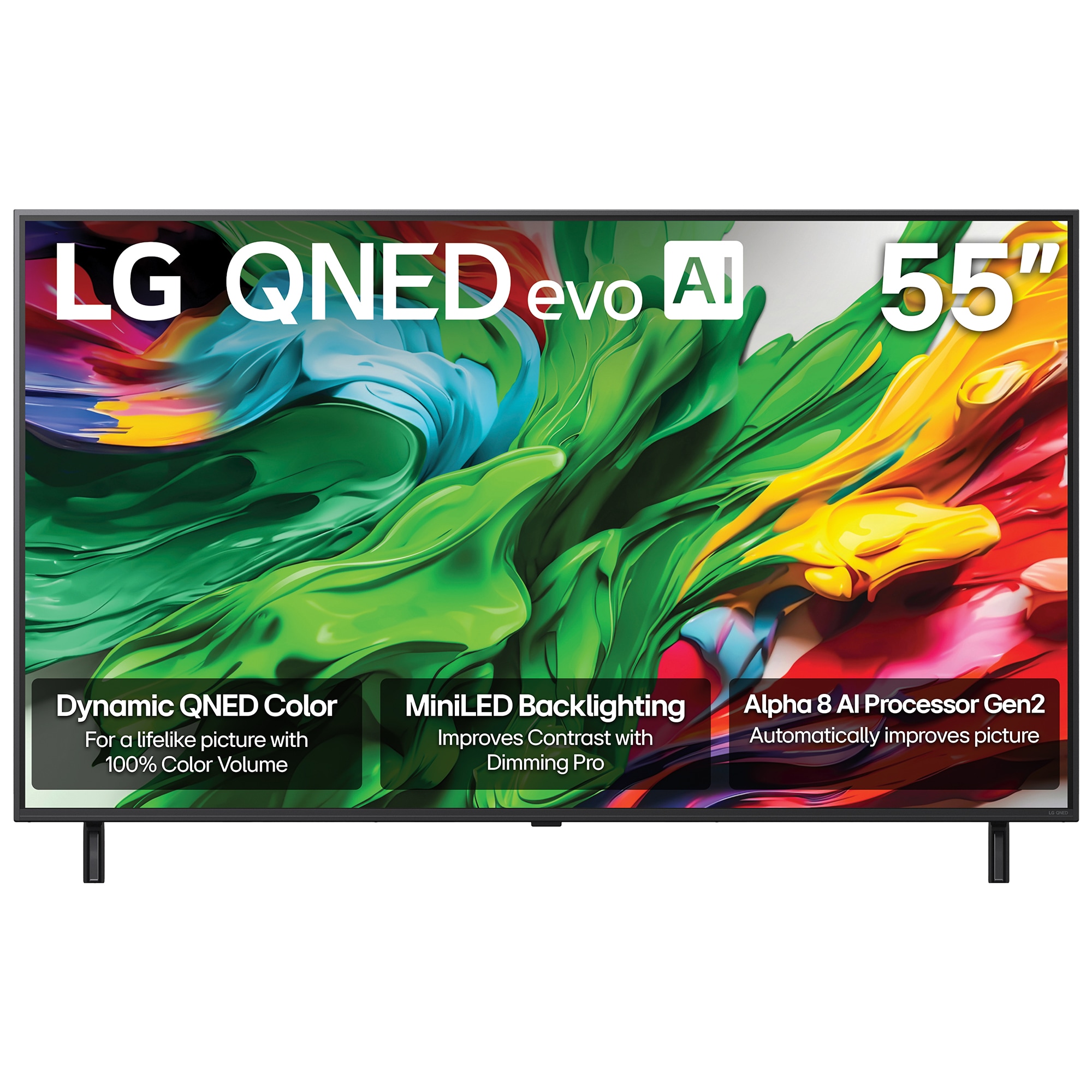 LG - 55" Class QNED85A Series QNED Mini-LED 4K UHD Smart webOS TV, , hires