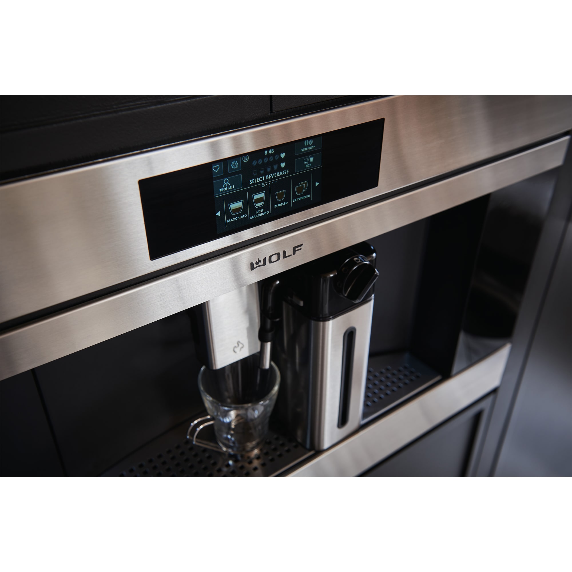 Wolf E Series Transitional Coffee System - Stainless Steel, , hires