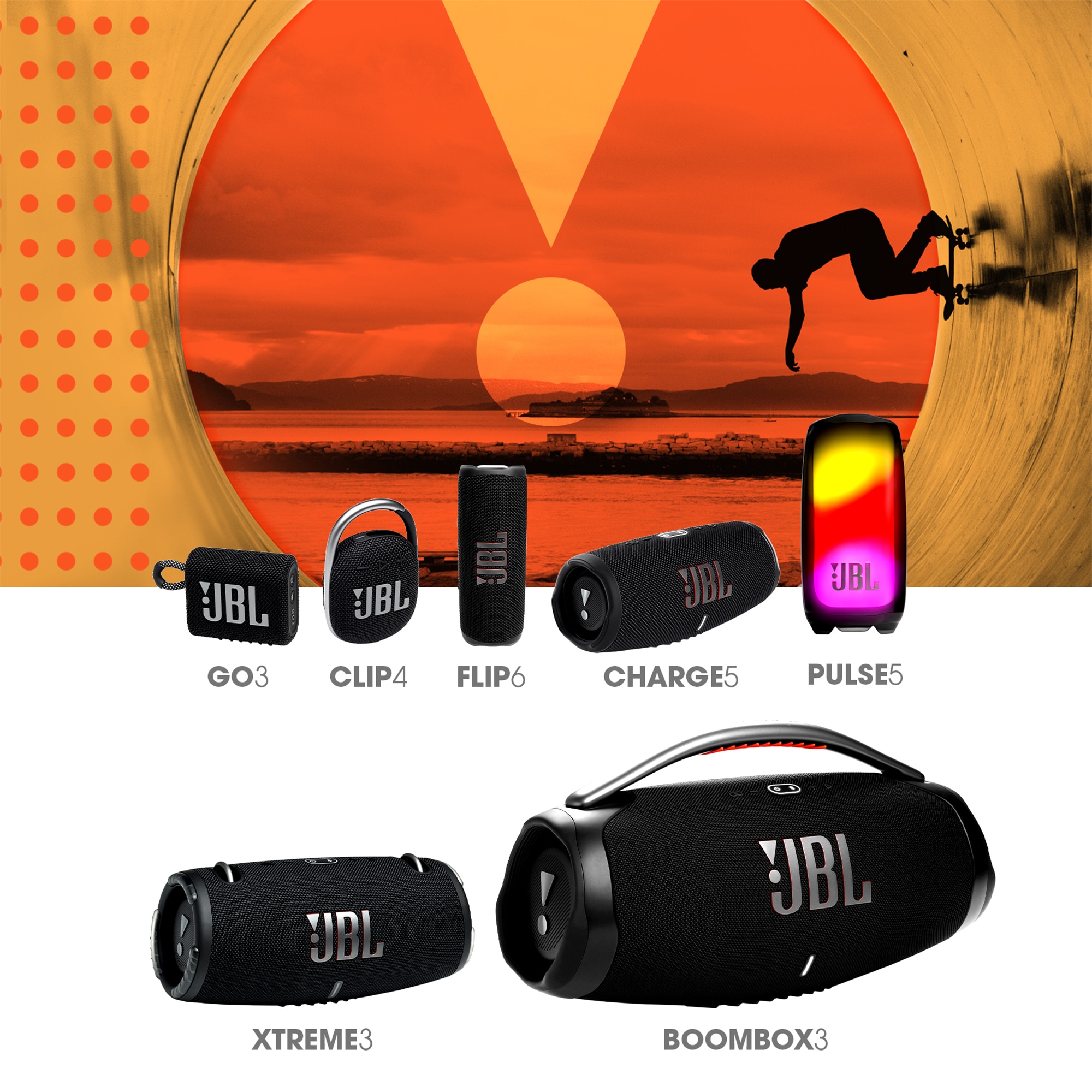 JBL Charge 5 Portable Rechargeable Waterproof Bluetooth Speaker - Black, Black, hires